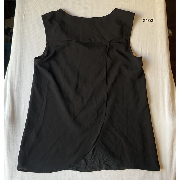 Marc New York Andrew Women Blouse Size S Gray Zipper Crew Neck Pullover Stretch - Picture 7 of 8